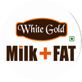 White Gold Milk + FAT logo